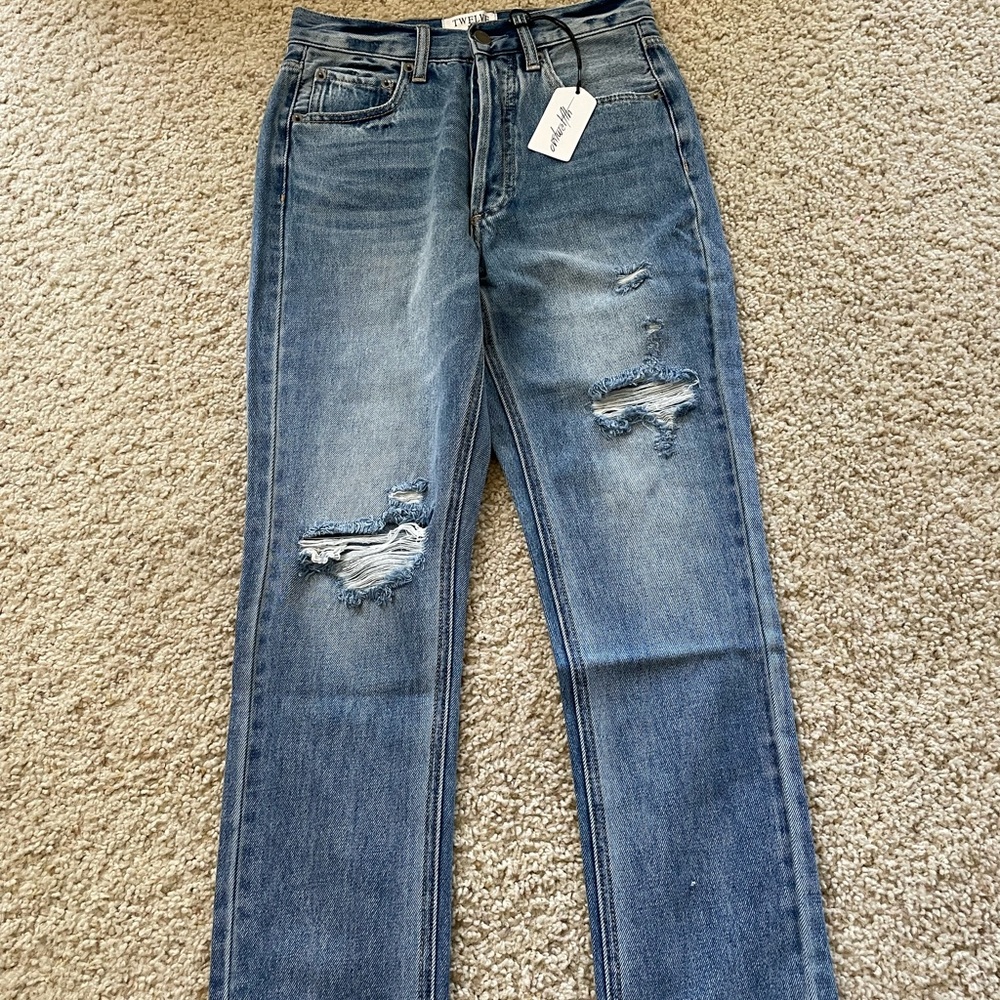 VICI High Rise Distressed Skinny size 25